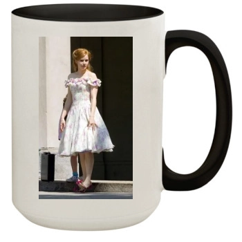 Amy Adams 15oz Colored Inner & Handle Mug