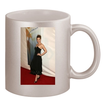 Amy Adams 11oz Metallic Silver Mug