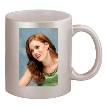 Amy Adams 11oz Metallic Silver Mug