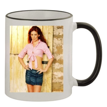 Amy Nuttall 11oz Colored Rim & Handle Mug