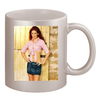 Amy Nuttall 11oz Metallic Silver Mug