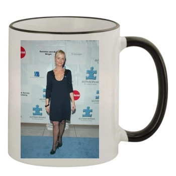 Amy Poehler 11oz Colored Rim & Handle Mug