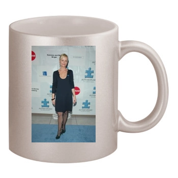 Amy Poehler 11oz Metallic Silver Mug