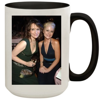 Amy Poehler 15oz Colored Inner & Handle Mug