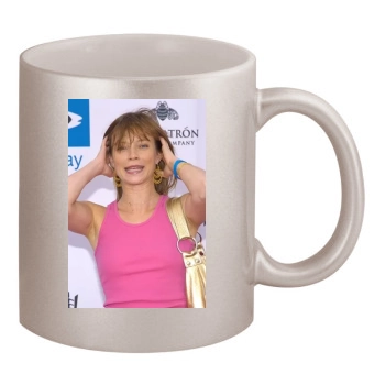 Amy Smart 11oz Metallic Silver Mug