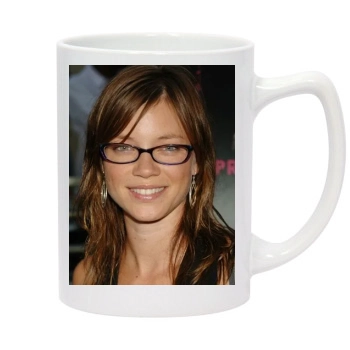 Amy Smart 14oz White Statesman Mug