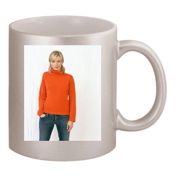 Amy Smart 11oz Metallic Silver Mug