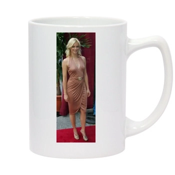 Amy Smart 14oz White Statesman Mug