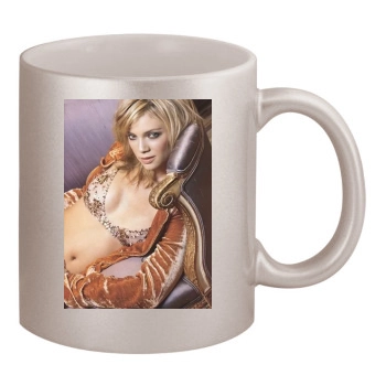 Amy Smart 11oz Metallic Silver Mug