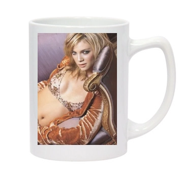 Amy Smart 14oz White Statesman Mug