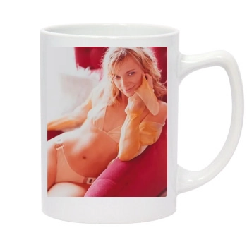 Amy Smart 14oz White Statesman Mug