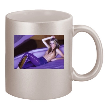 Amy Smart 11oz Metallic Silver Mug