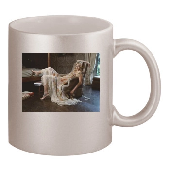 Amy Smart 11oz Metallic Silver Mug