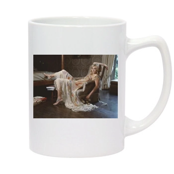 Amy Smart 14oz White Statesman Mug