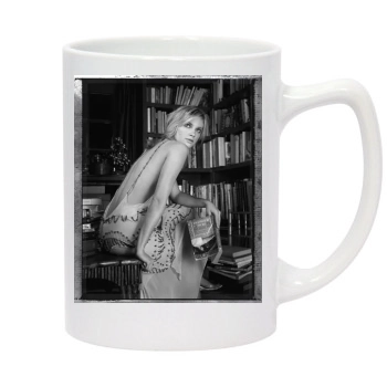 Amy Smart 14oz White Statesman Mug