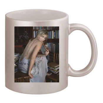 Amy Smart 11oz Metallic Silver Mug