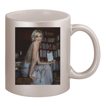 Amy Smart 11oz Metallic Silver Mug