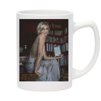 Amy Smart 14oz White Statesman Mug