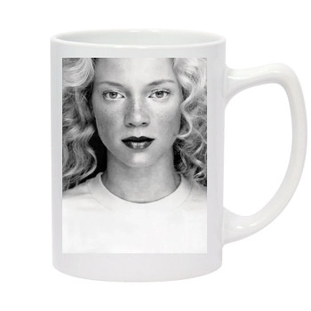 Amy Smart 14oz White Statesman Mug