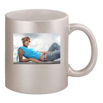 Annemarie Warnkross 11oz Metallic Silver Mug