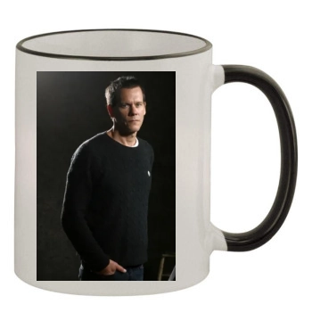 Kevin Bacon 11oz Colored Rim & Handle Mug