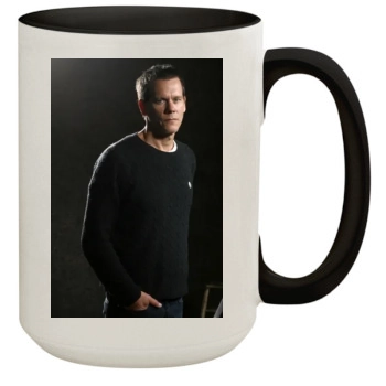 Kevin Bacon 15oz Colored Inner & Handle Mug