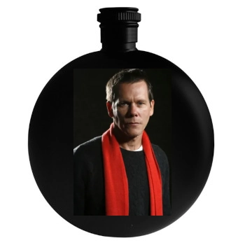 Kevin Bacon Round Flask