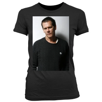 Kevin Bacon Women's Junior Cut Crewneck T-Shirt