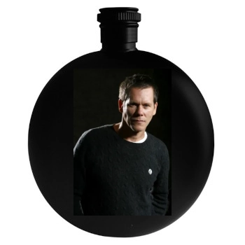 Kevin Bacon Round Flask