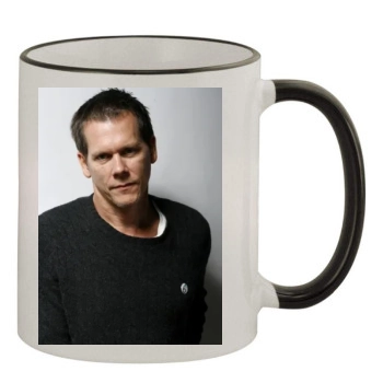 Kevin Bacon 11oz Colored Rim & Handle Mug