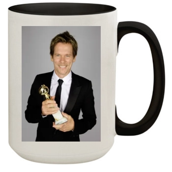 Kevin Bacon 15oz Colored Inner & Handle Mug