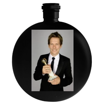 Kevin Bacon Round Flask