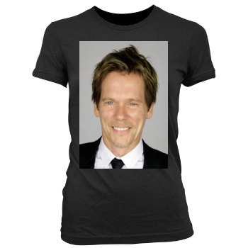 Kevin Bacon Women's Junior Cut Crewneck T-Shirt