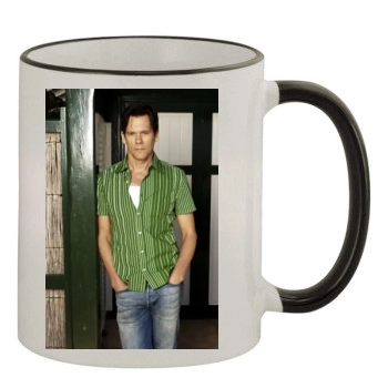 Kevin Bacon 11oz Colored Rim & Handle Mug