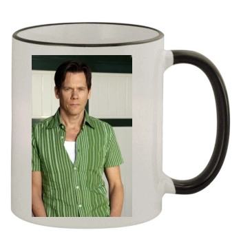 Kevin Bacon 11oz Colored Rim & Handle Mug