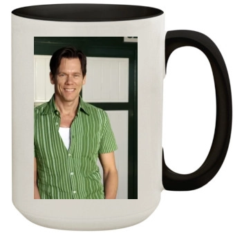 Kevin Bacon 15oz Colored Inner & Handle Mug