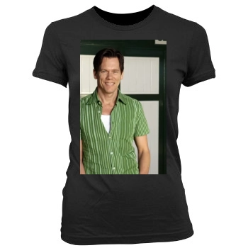 Kevin Bacon Women's Junior Cut Crewneck T-Shirt