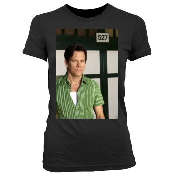 Kevin Bacon Women's Junior Cut Crewneck T-Shirt