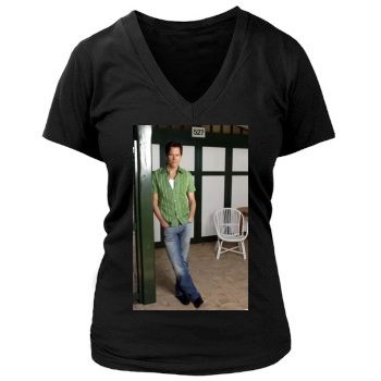 Kevin Bacon Women's Deep V-Neck TShirt