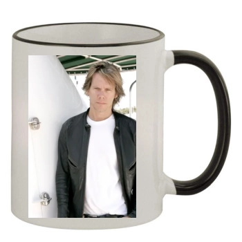 Kevin Bacon 11oz Colored Rim & Handle Mug