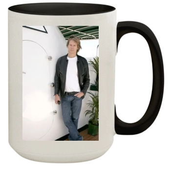 Kevin Bacon 15oz Colored Inner & Handle Mug