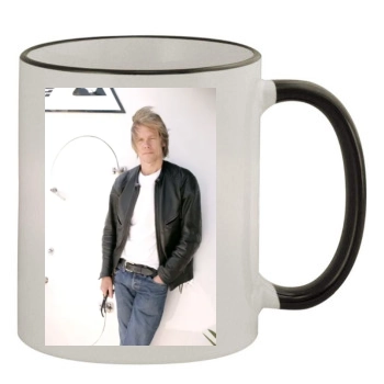 Kevin Bacon 11oz Colored Rim & Handle Mug