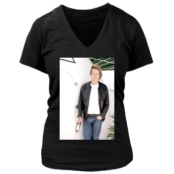 Kevin Bacon Women's Deep V-Neck TShirt