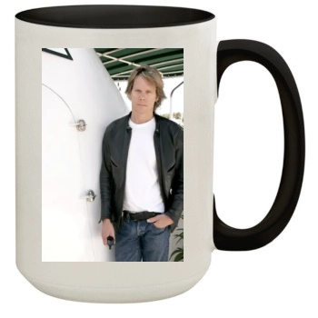 Kevin Bacon 15oz Colored Inner & Handle Mug