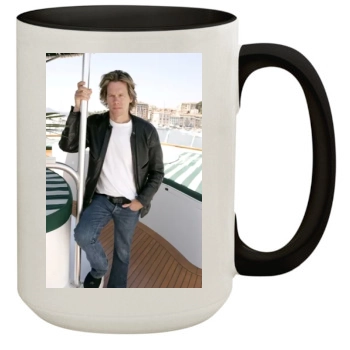 Kevin Bacon 15oz Colored Inner & Handle Mug