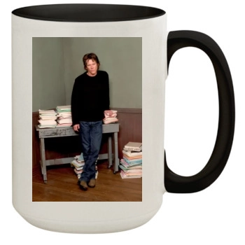 Kevin Bacon 15oz Colored Inner & Handle Mug