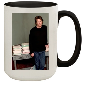 Kevin Bacon 15oz Colored Inner & Handle Mug