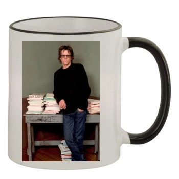 Kevin Bacon 11oz Colored Rim & Handle Mug