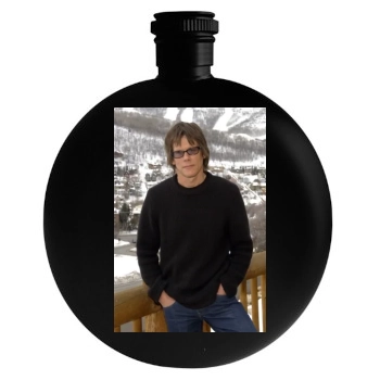 Kevin Bacon Round Flask