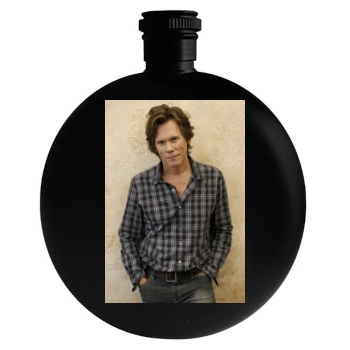 Kevin Bacon Round Flask